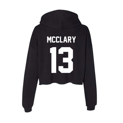 Rutgers - NCAA Football : DJ McClary - Women's Crop Fleece Hoodie-1