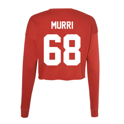 Rutgers - NCAA Football : Matthew Murri - Women's Cropped Crew Fleece-1