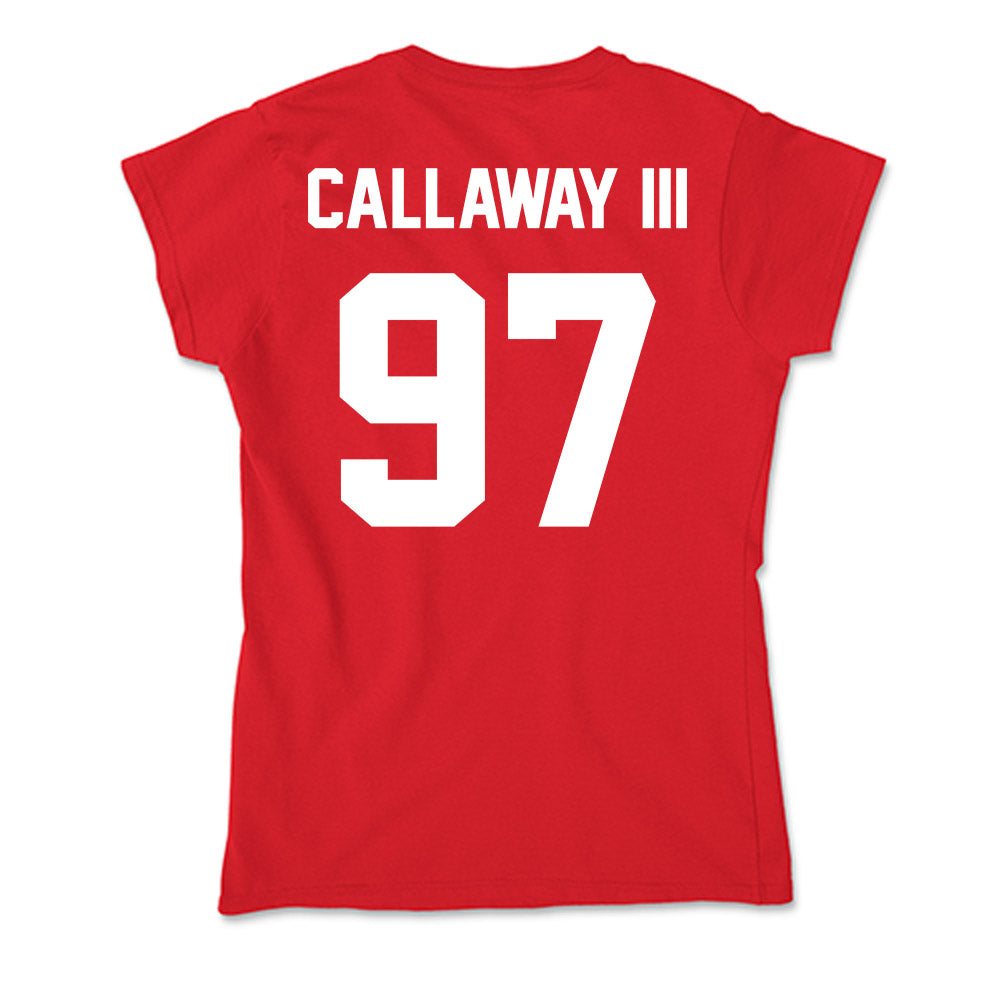 Rutgers - NCAA Football : Rinaldo Callaway III - Soft Style Women’s T-Shirt-1