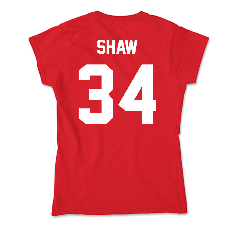 Rutgers - NCAA Football : Noah Shaw - Soft Style Women’s T-Shirt-1
