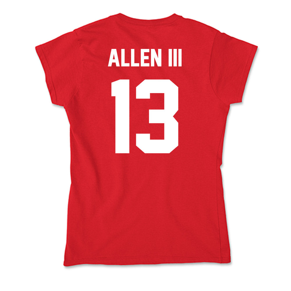 Rutgers - NCAA Football : Vernon Allen III - Soft Style Women’s T-Shirt-1