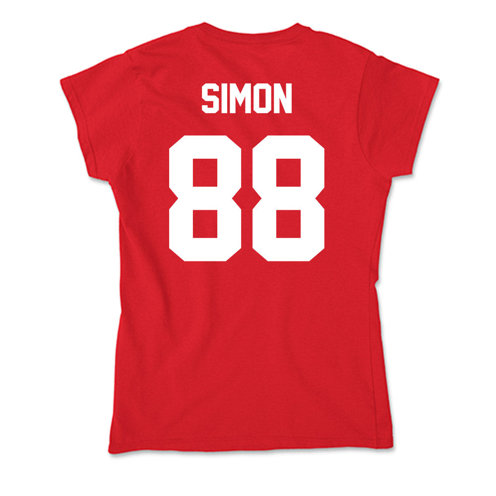 Rutgers - NCAA Football : Jyon Simon - Soft Style Women’s T-Shirt-1