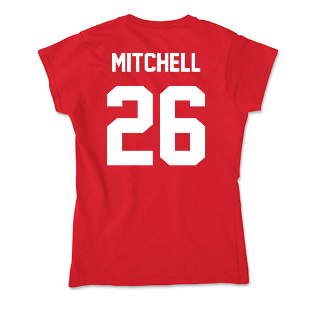 Rutgers - NCAA Football : Terrell Mitchell - Soft Style Women’s T-Shirt-1