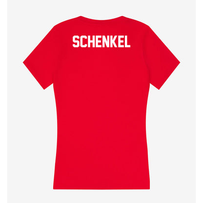 Rutgers - NCAA Women's Gymnastics : Reagan Schenkel - Women's V-Neck T-Shirt-1