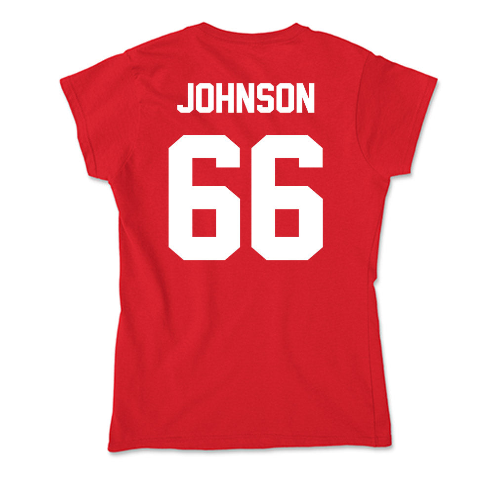 Rutgers - NCAA Football : Donovan Johnson - Soft Style Women’s T-Shirt-1