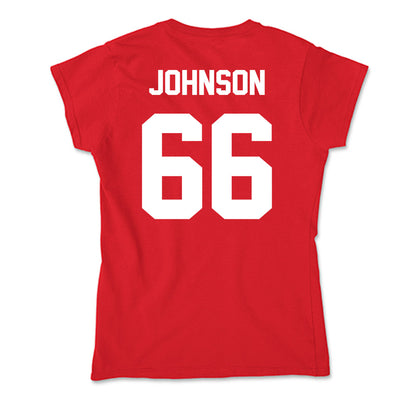 Rutgers - NCAA Football : Donovan Johnson - Soft Style Women’s T-Shirt-1