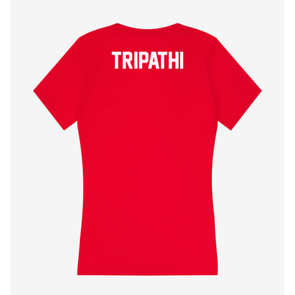 Rutgers - NCAA Women's Rowing : Manvi Tripathi - Women's V-Neck T-Shirt-1