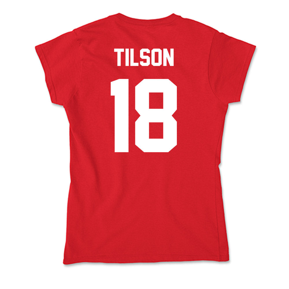 Rutgers - NCAA Football : Messiah Tilson - Soft Style Women’s T-Shirt-1