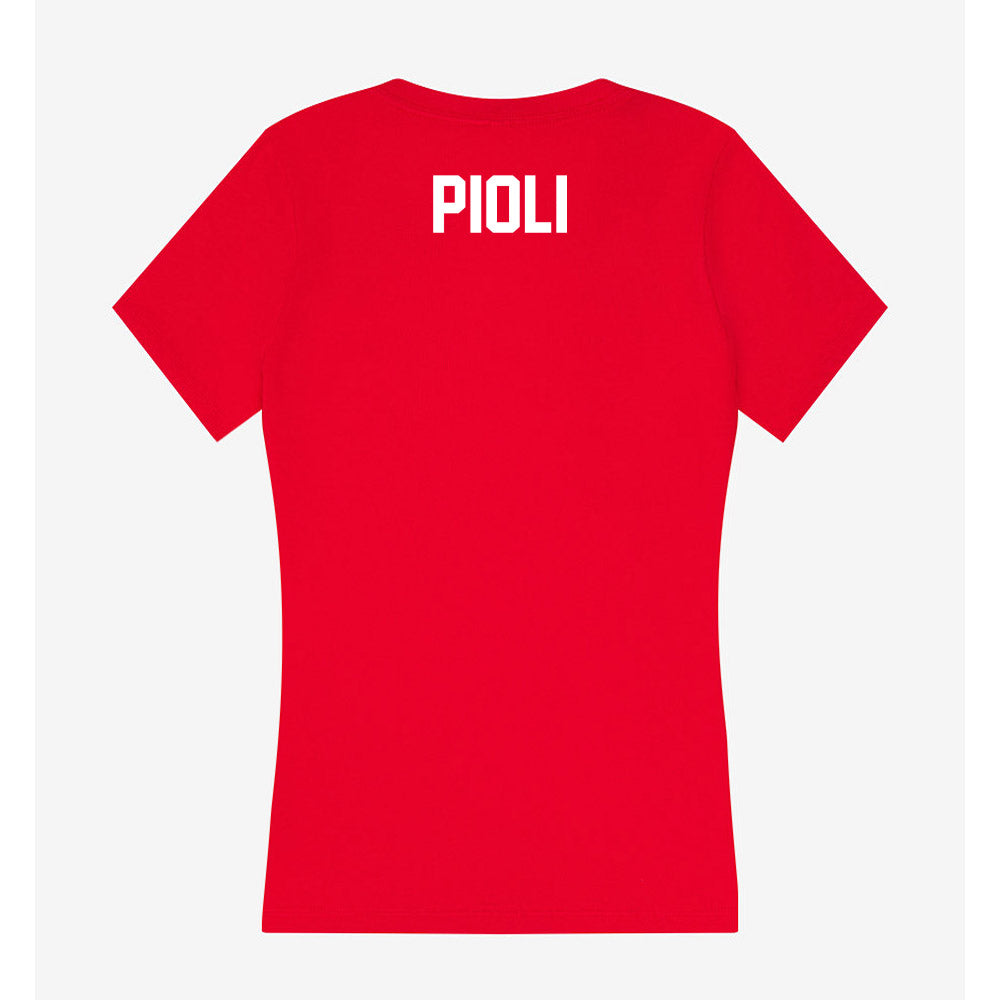 Rutgers - NCAA Women's Rowing : Audrey Pioli - Women's V-Neck T-Shirt-1