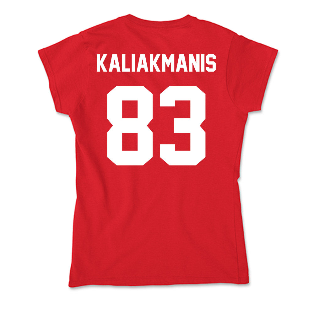 Rutgers - NCAA Football : Dino Kaliakmanis - Soft Style Women’s T-Shirt-1