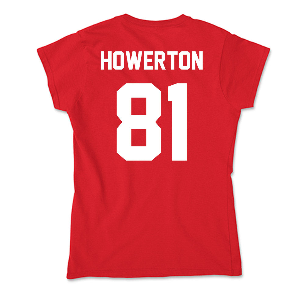 Rutgers - NCAA Football : DJ Howerton - Soft Style Women’s T-Shirt-1