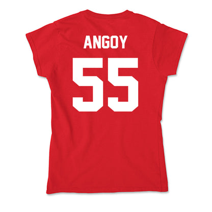 Rutgers - NCAA Football : Zaire Angoy - Soft Style Women’s T-Shirt-1