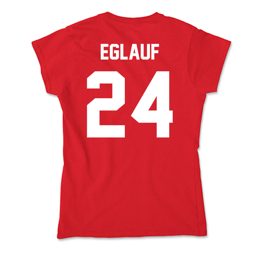 Rutgers - NCAA Women's Lacrosse : Gianna Eglauf - Soft Style Women’s T-Shirt-1