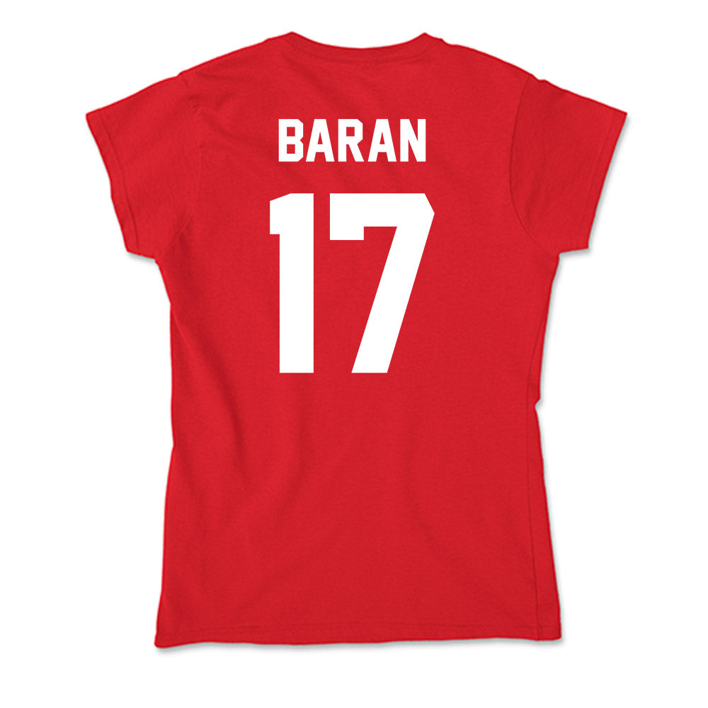 Rutgers - NCAA Women's Soccer : Ashley Baran - Soft Style Women’s T-Shirt-1