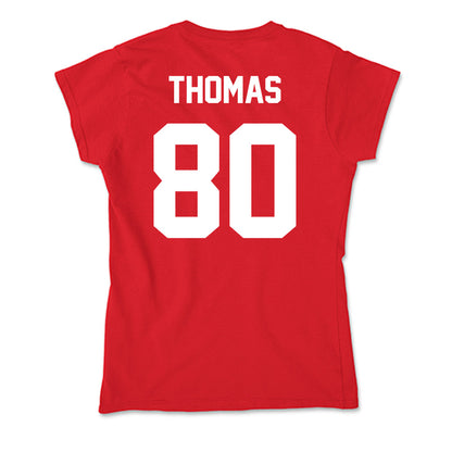 Rutgers - NCAA Football : Michael Thomas - Soft Style Women’s T-Shirt-1