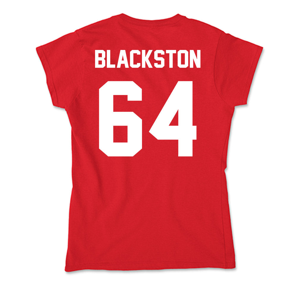 Rutgers - NCAA Football : Joshua Blackston - Soft Style Women’s T-Shirt-1
