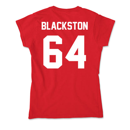 Rutgers - NCAA Football : Joshua Blackston - Soft Style Women’s T-Shirt-1