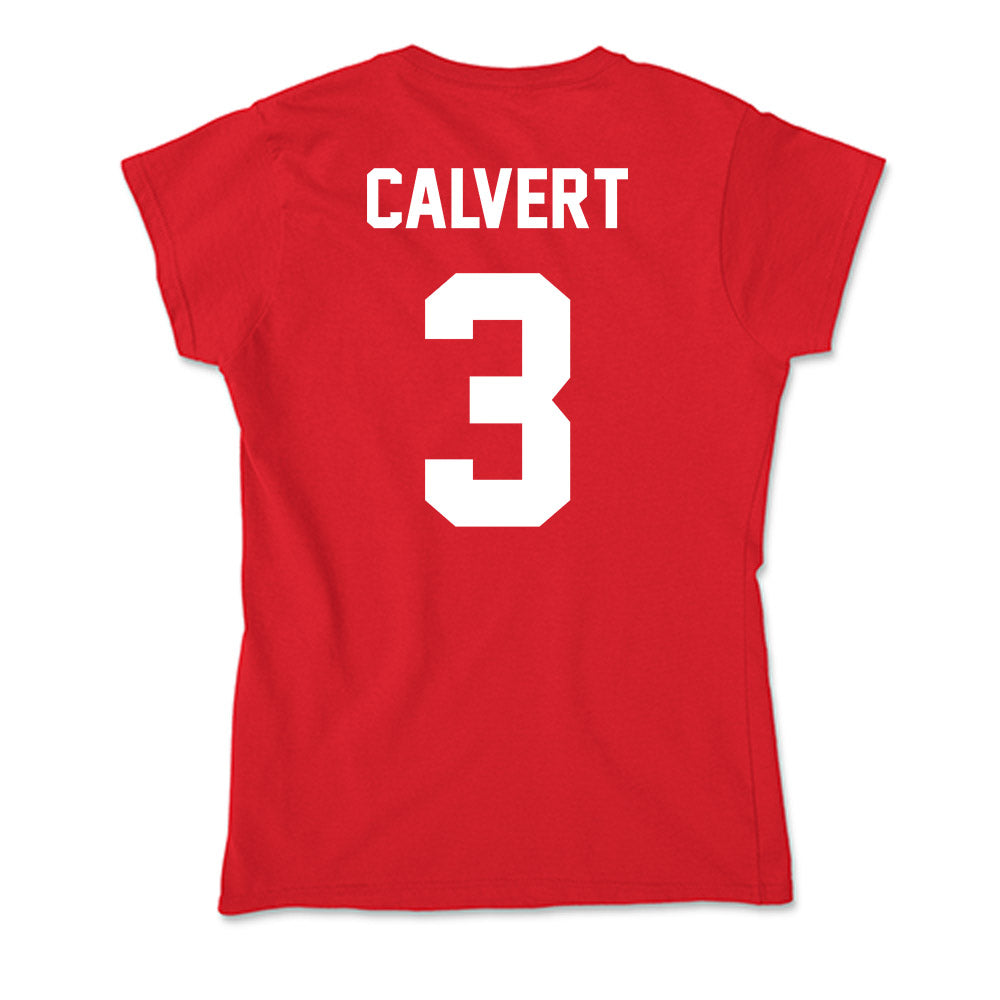 Rutgers - NCAA Women's Soccer : Lilia Calvert - Soft Style Women’s T-Shirt-1