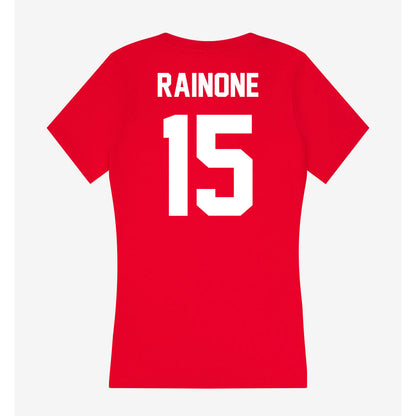 Rutgers - NCAA Football : Rocco Rainone - Women's V-Neck T-Shirt-1