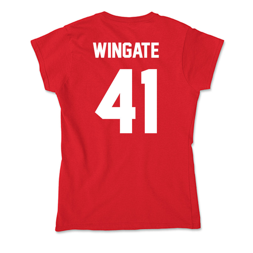 Rutgers - NCAA Football : Riley Wingate - Soft Style Women’s T-Shirt-1