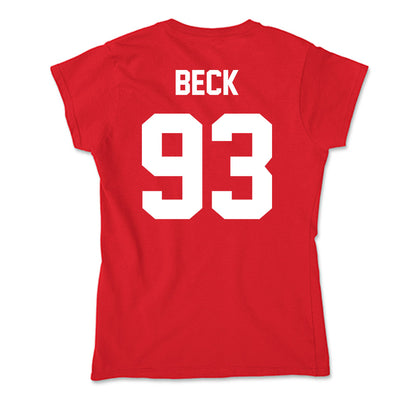 Rutgers - NCAA Football : Reece Beck - Soft Style Women’s T-Shirt-1