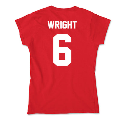 Rutgers - NCAA Football : Abram Wright - Soft Style Women’s T-Shirt-1