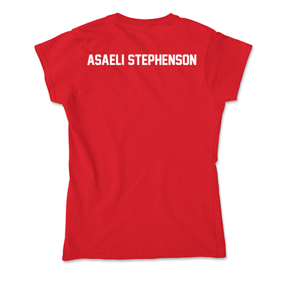 Rutgers - NCAA Football : Ian Asaeli Stephenson - Soft Style Women’s T-Shirt-1