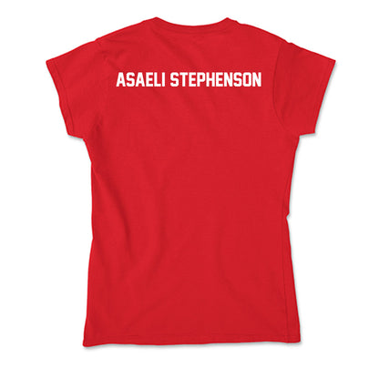 Rutgers - NCAA Football : Ian Asaeli Stephenson - Soft Style Women’s T-Shirt-1