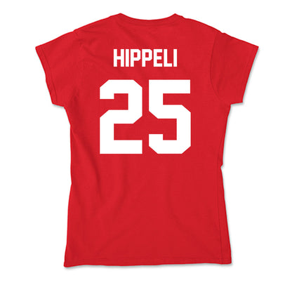 Rutgers - NCAA Women's Soccer : Morgan Hippeli - Soft Style Women’s T-Shirt-1
