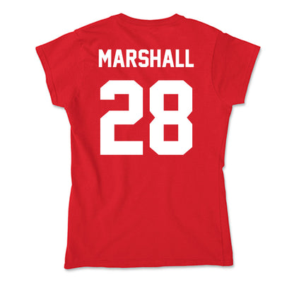 Rutgers - NCAA Football : Cannon Marshall - Soft Style Women’s T-Shirt-1
