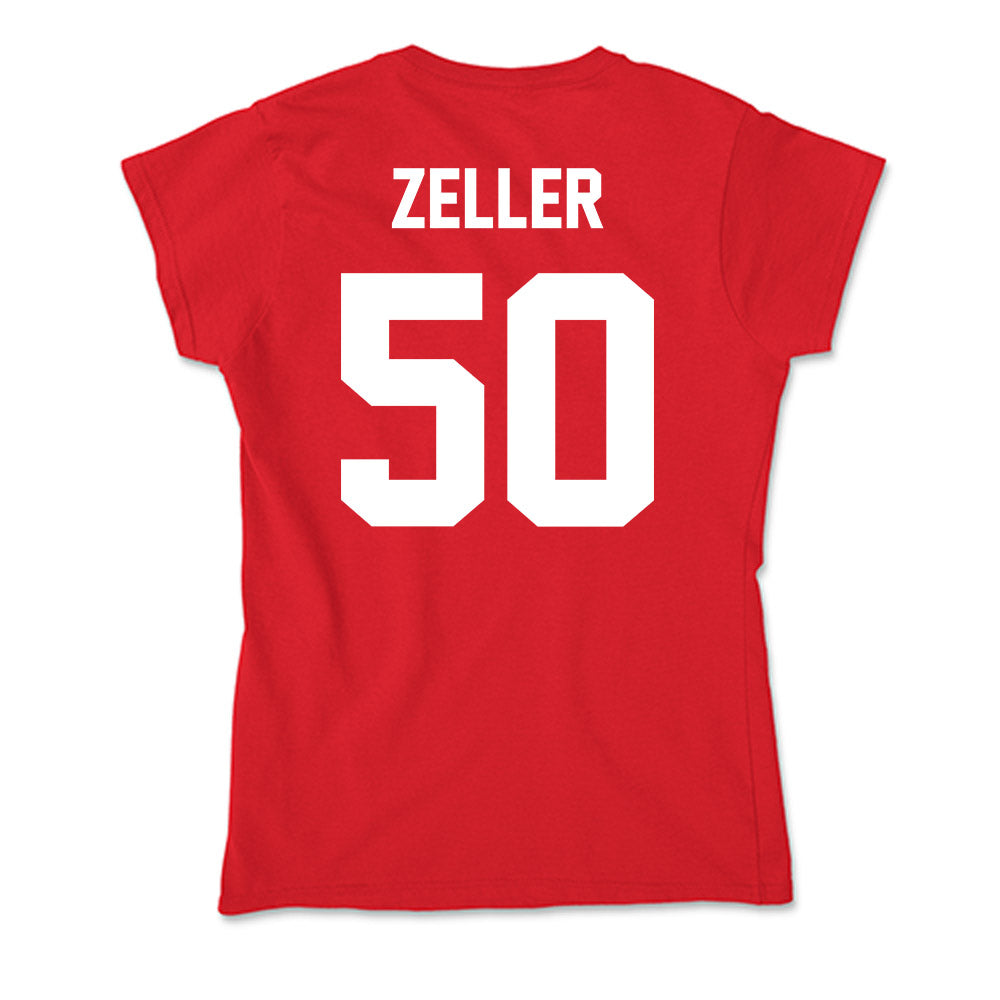 Rutgers - NCAA Men's Lacrosse : Colin Zeller - Soft Style Women’s T-Shirt-1