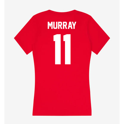Rutgers - NCAA Football : Steven Murray - Women's V-Neck T-Shirt-1