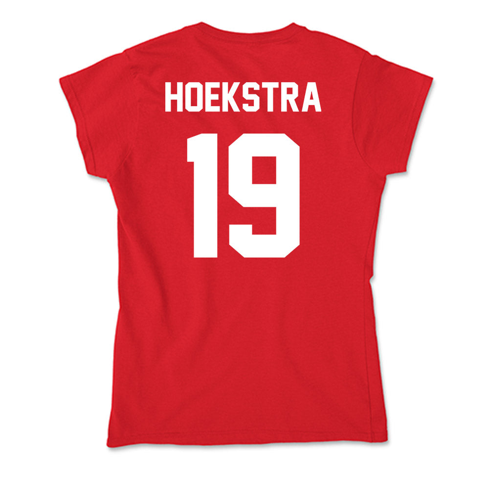 Rutgers - NCAA Softball : Kelsey Hoekstra - Soft Style Women’s T-Shirt-1