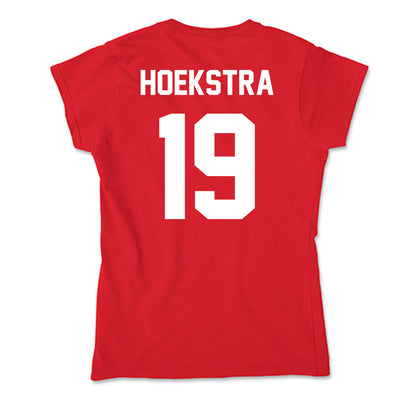 Rutgers - NCAA Softball : Kelsey Hoekstra - Soft Style Women’s T-Shirt-1