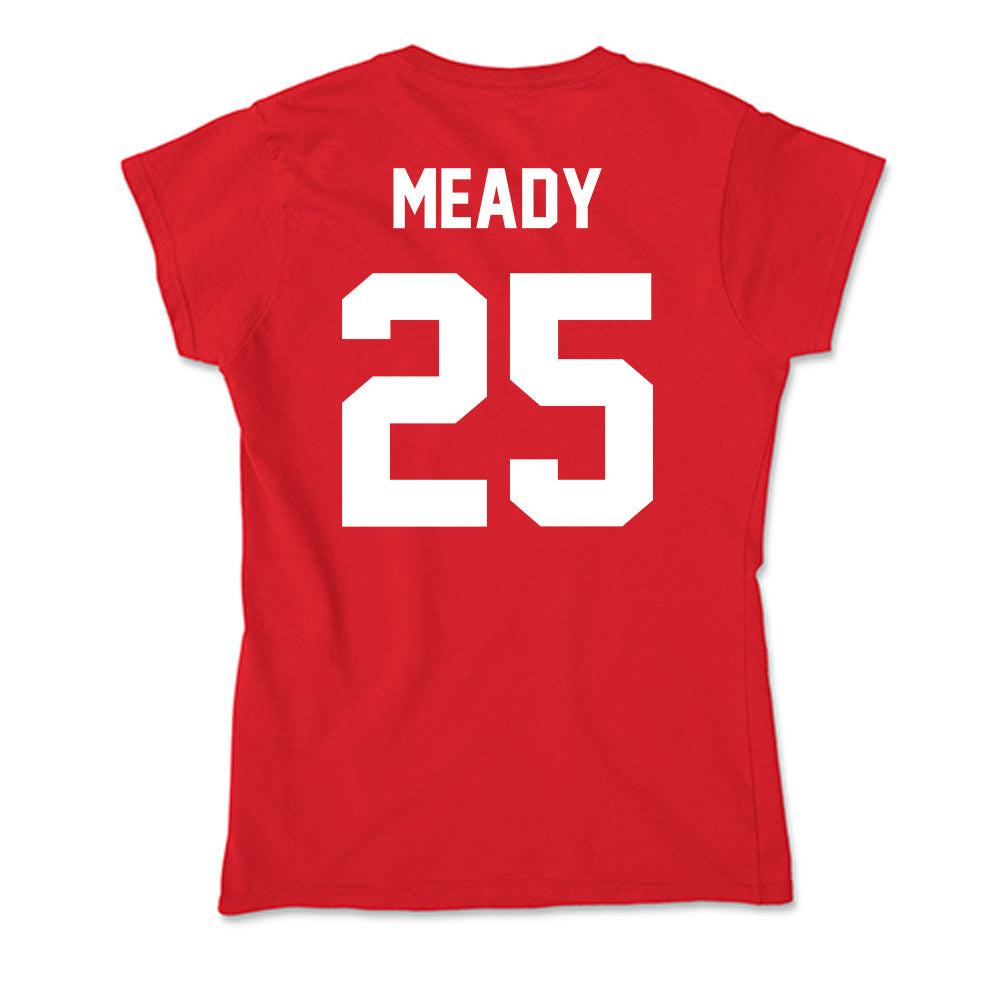 Rutgers - NCAA Baseball : Anthony Meady - Soft Style Women’s T-Shirt-1