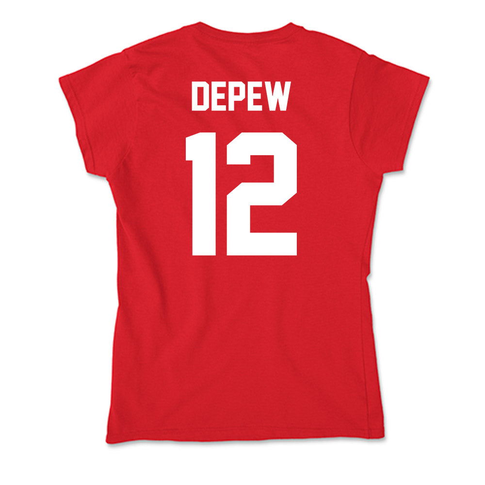 Rutgers - NCAA Softball : Laurelai DePew - Soft Style Women’s T-Shirt-1
