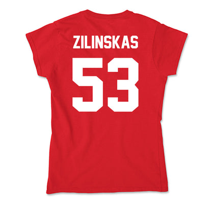 Rutgers - NCAA Football : Hank Zilinskas - Soft Style Women’s T-Shirt-1