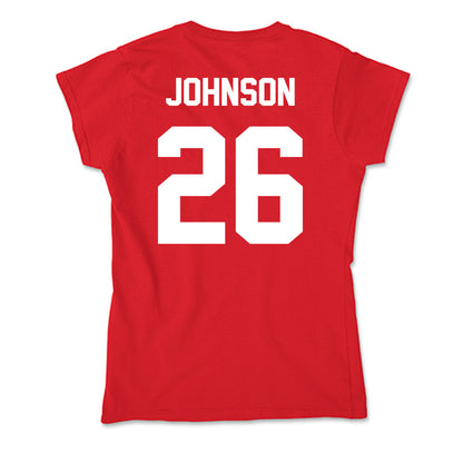 Rutgers - NCAA Women's Field Hockey : Camryn Johnson - Soft Style Women’s T-Shirt-1