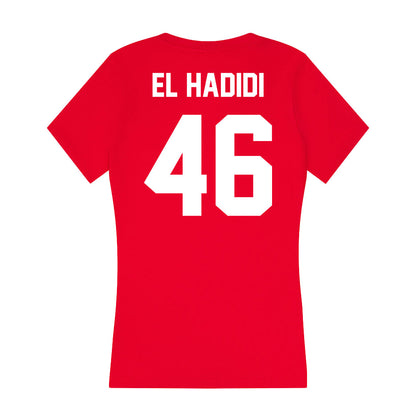 Rutgers - NCAA Football : Sammy El Hadidi - Women's V-Neck T-Shirt-1