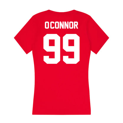 Rutgers - NCAA Football : Michael O'Connor - Women's V-Neck T-Shirt-1