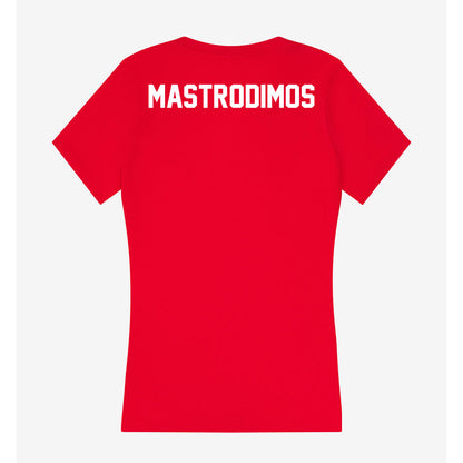 Rutgers - NCAA Men's Soccer : Zachary Mastrodimos - Women's V-Neck T-Shirt-1