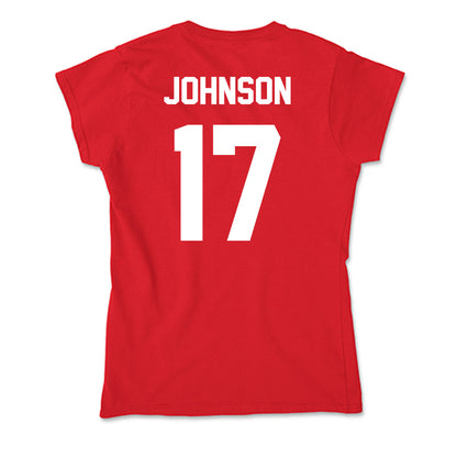 Rutgers - NCAA Football : MJ Johnson - Soft Style Women’s T-Shirt-1