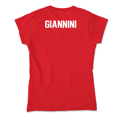 Rutgers - NCAA Women's Swimming & Diving : Valentina Giannini - Soft Style Women’s T-Shirt-1