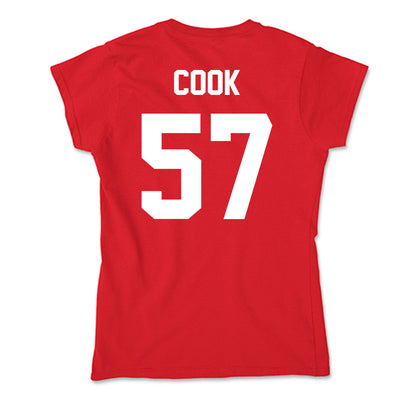 Rutgers - NCAA Football : Isaiah Cook - Soft Style Women’s T-Shirt-1