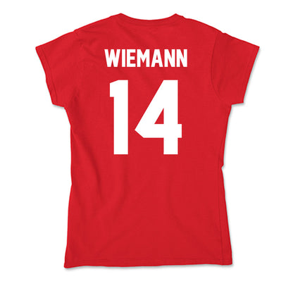 Rutgers - NCAA Women's Volleyball : Addison Wiemann - Soft Style Women’s T-Shirt-1