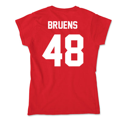Rutgers - NCAA Football : Raedyn Bruens - Soft Style Women’s T-Shirt-1