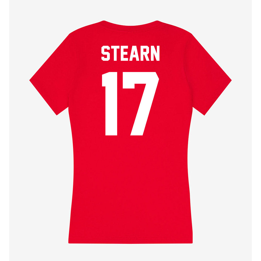 Rutgers - NCAA Football : Xavier Stearn - Women's V-Neck T-Shirt-1