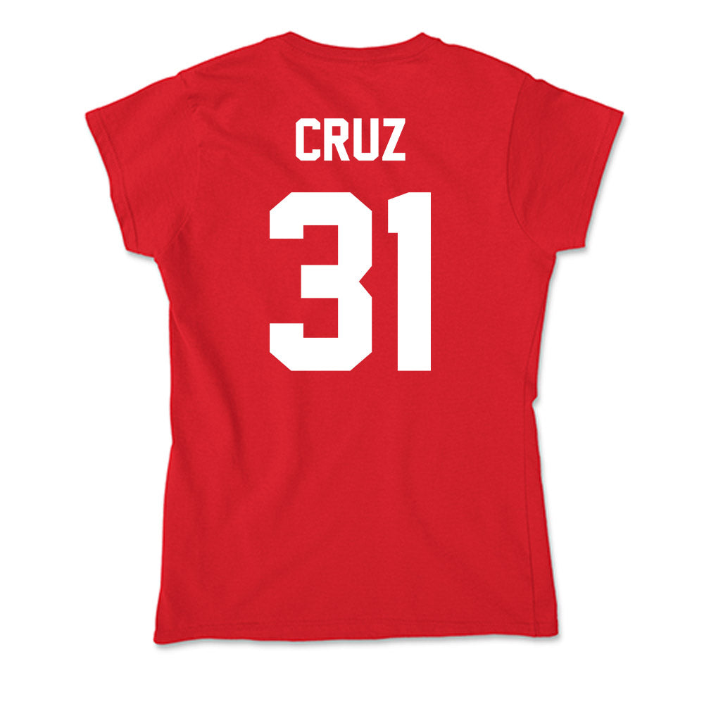 Rutgers - NCAA Football : Sebastian Cruz - Soft Style Women’s T-Shirt-1