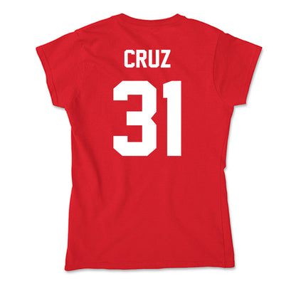 Rutgers - NCAA Football : Sebastian Cruz - Soft Style Women’s T-Shirt-1