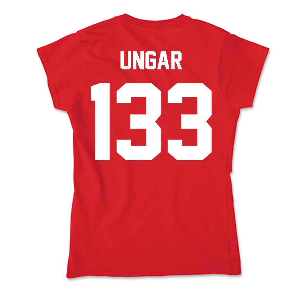 Rutgers - NCAA Wrestling : Brett Ungar - Soft Style Women’s T-Shirt-1